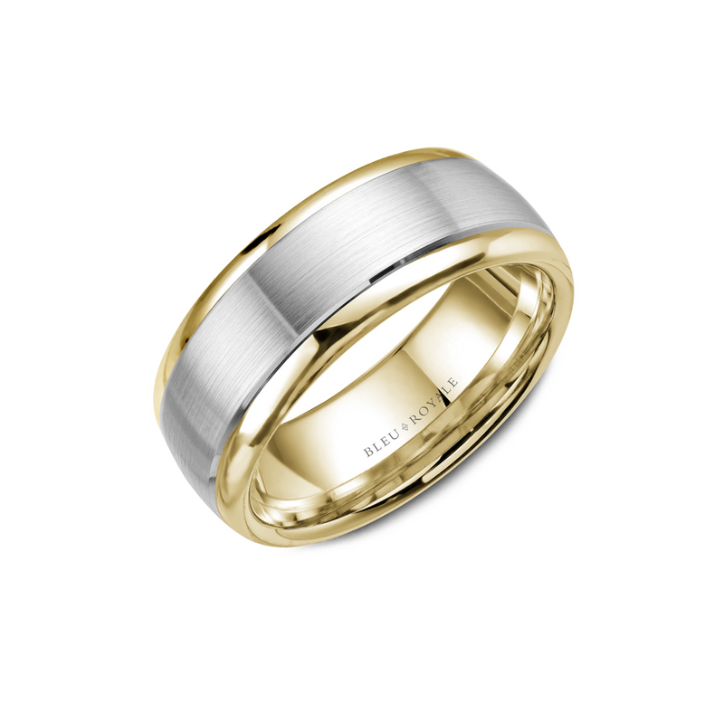 Bleu Royale Men's Wedding Band RYL-066WY75