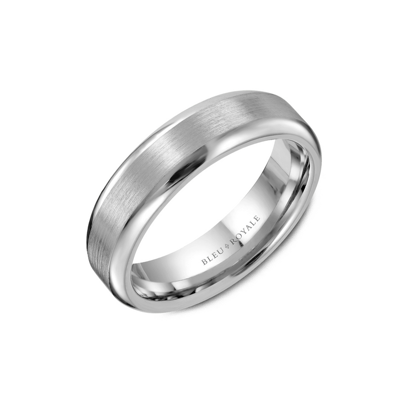 Bleu Royale Men's Wedding Band RYL-075W6
