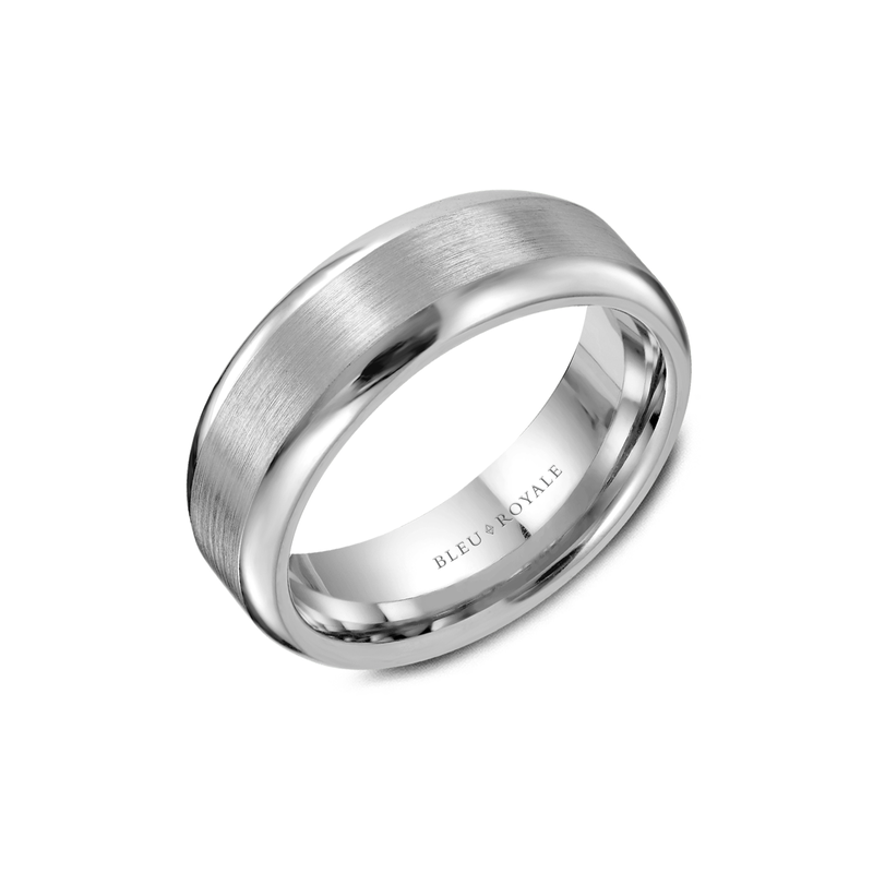 Bleu Royale Men's Wedding Band RYL-075W7