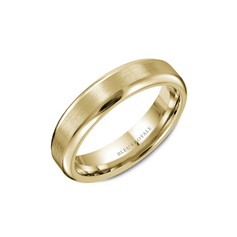 Bleu Royale Men's Wedding Band RYL-075Y5