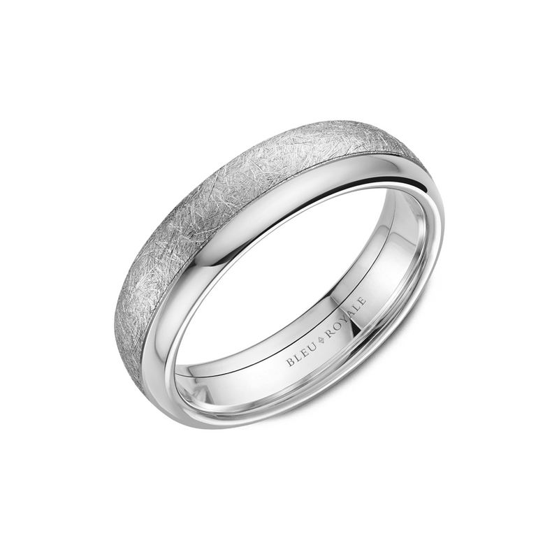 Bleu Royale Men's Wedding Band RYL-081W6