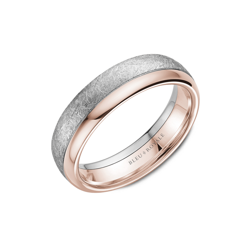 Bleu Royale Men's Wedding Band RYL-081WR6