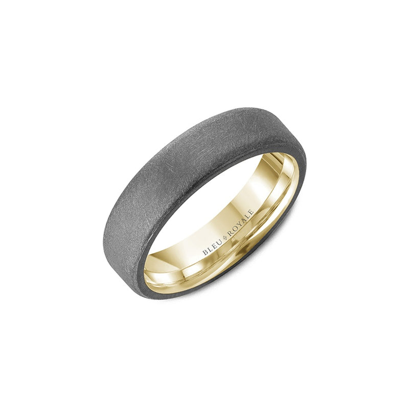 Bleu Royale Men's Wedding Band RYL-126TY6