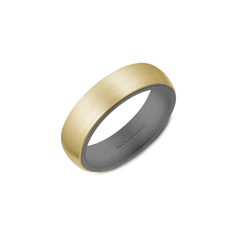 Bleu Royale Men's Wedding Band RYL-128YT6