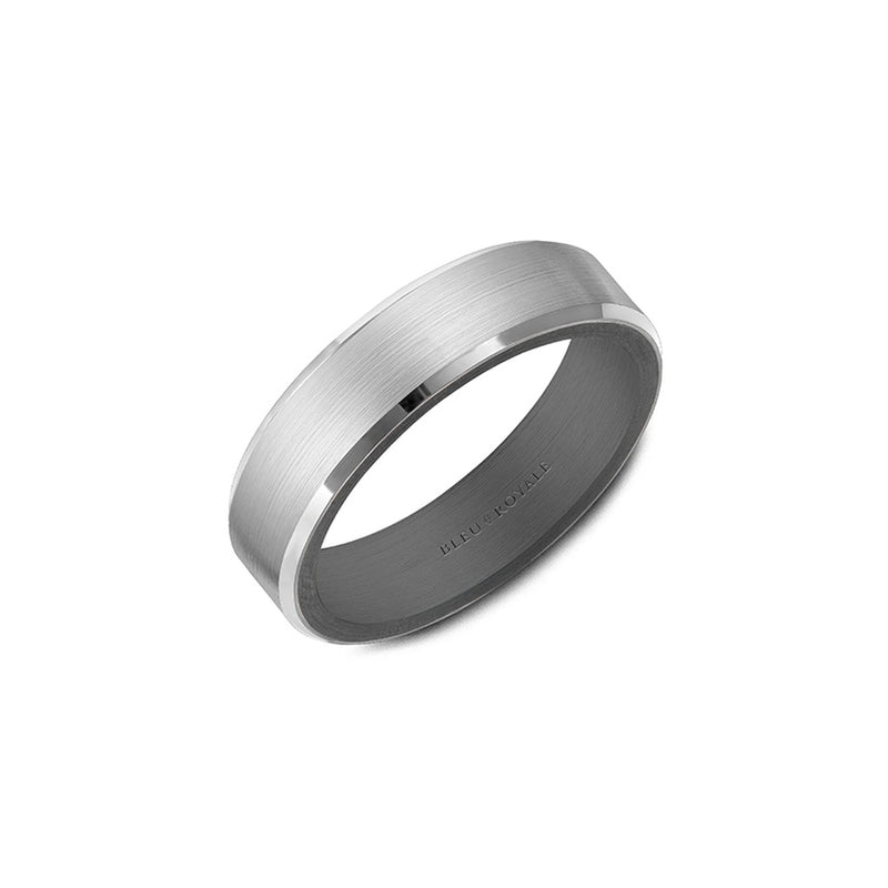 Bleu Royale Men's Wedding Band RYL-131WT6