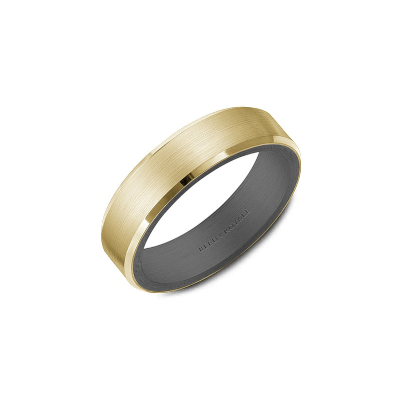 Bleu Royale Men's Wedding Band RYL-131YT6