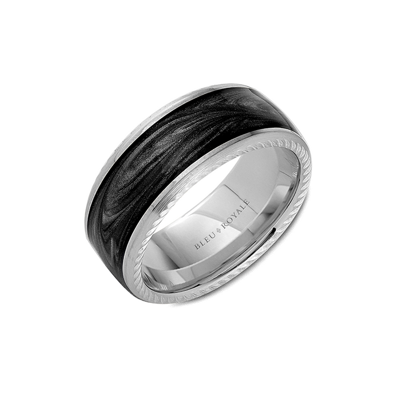 Bleu Royale Men's Wedding Band RYL-133CGW95