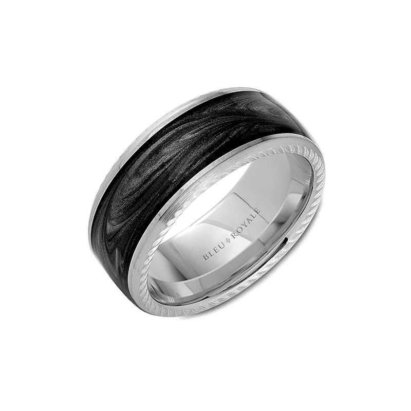 Bleu Royale Men's Wedding Band RYL-133CGW95