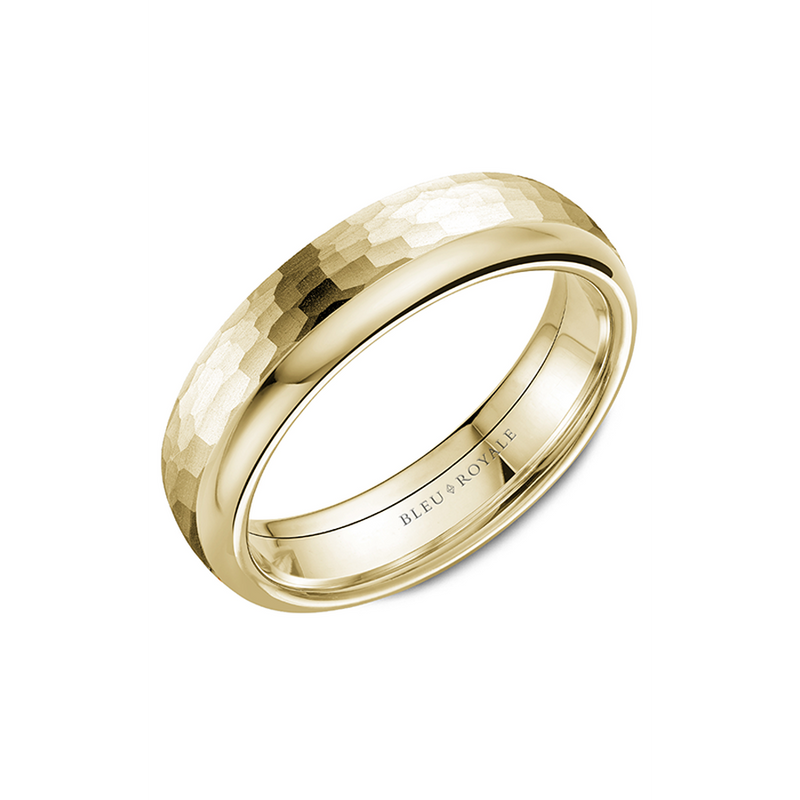 Bleu Royale Men's Wedding Band RYL-150YW6