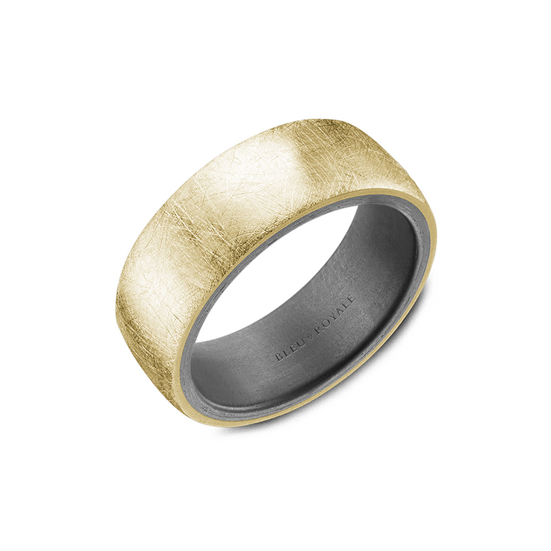 Bleu Royale Men's Wedding Band RYL-152YT8