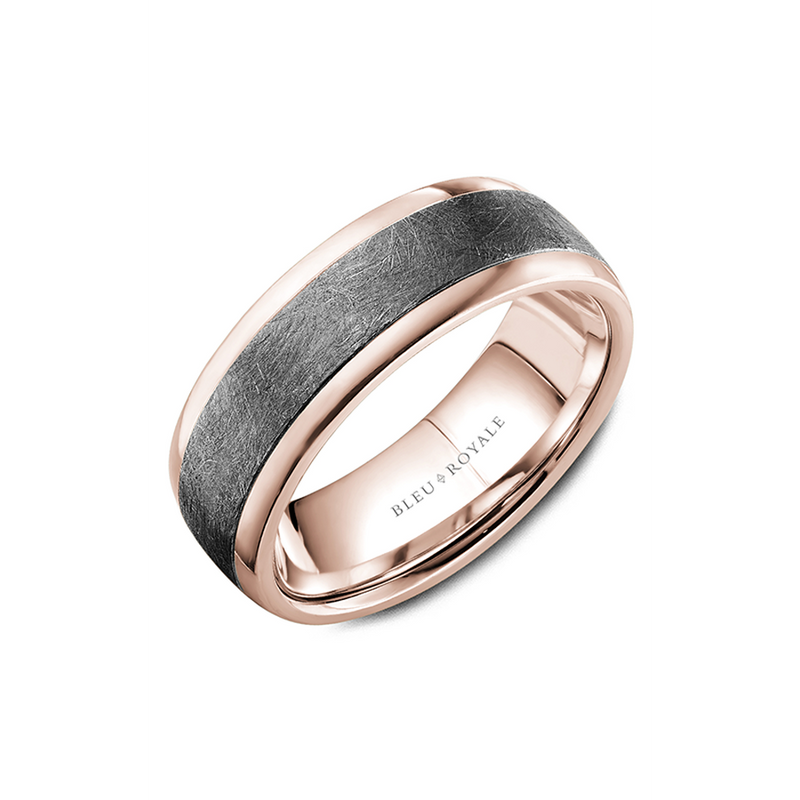 Bleu Royale Men's Wedding Band RYL-165TR75