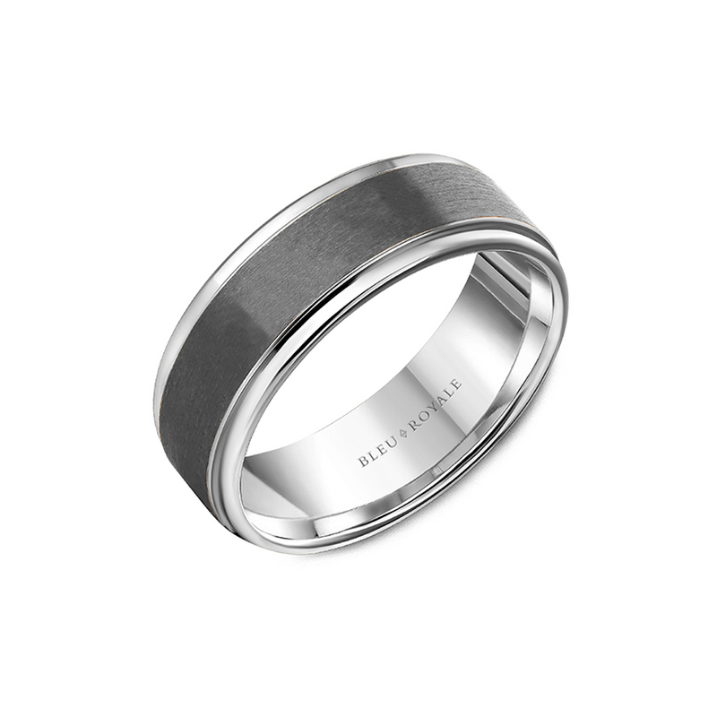 Bleu Royale Men's Wedding Band RYL-168TW75