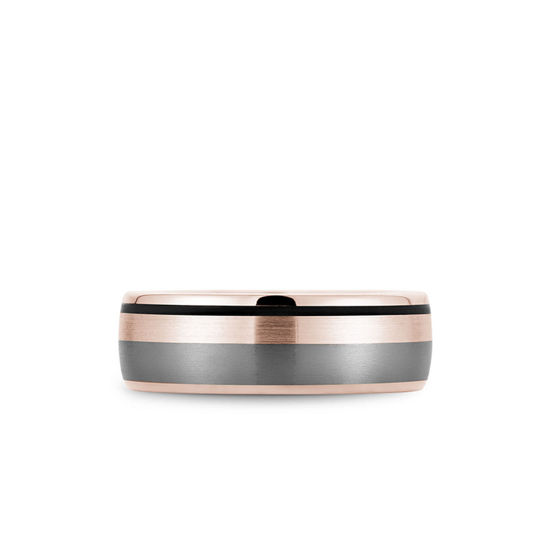 Bleu Royale Men's Wedding Band RYL-183TBR75