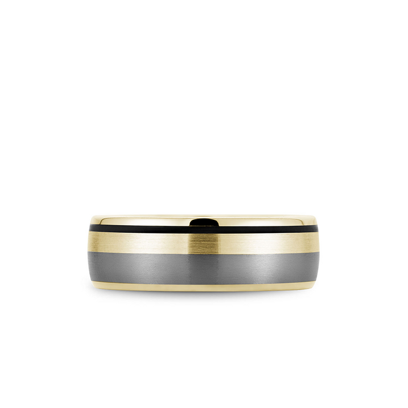 Bleu Royale Men's Wedding Band RYL-183TBY75