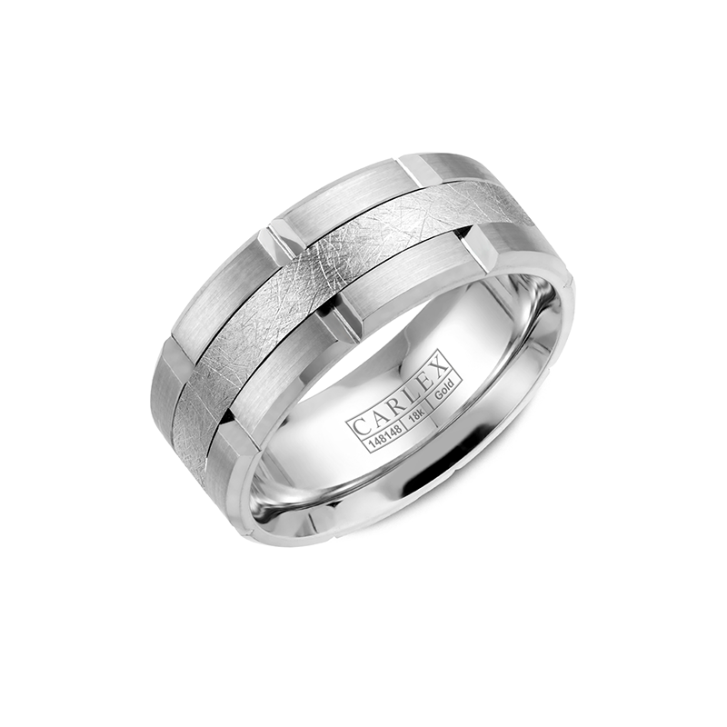 Carlex G1 Men's Wedding Band CX1-0007DBWW