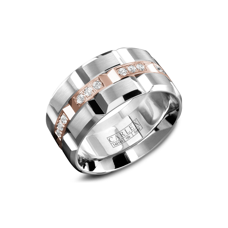 Carlex G1 Men's Wedding Band WB-9166RW