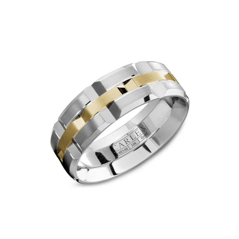 Carlex G1 Men's Wedding Band WB-9168YW