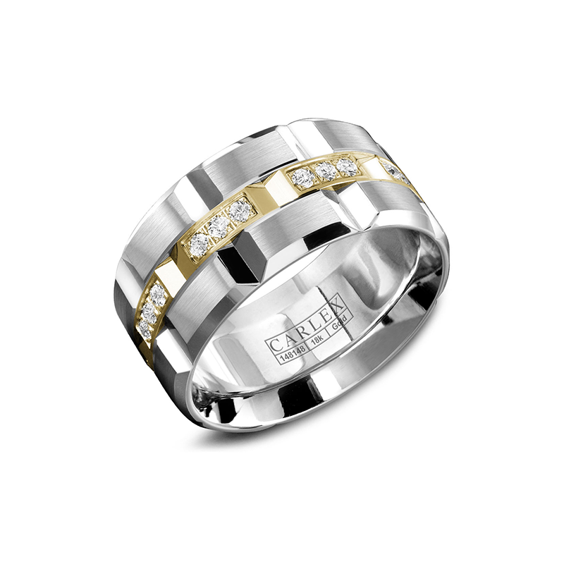 Carlex G1 Men's Wedding Band WB-9166YW