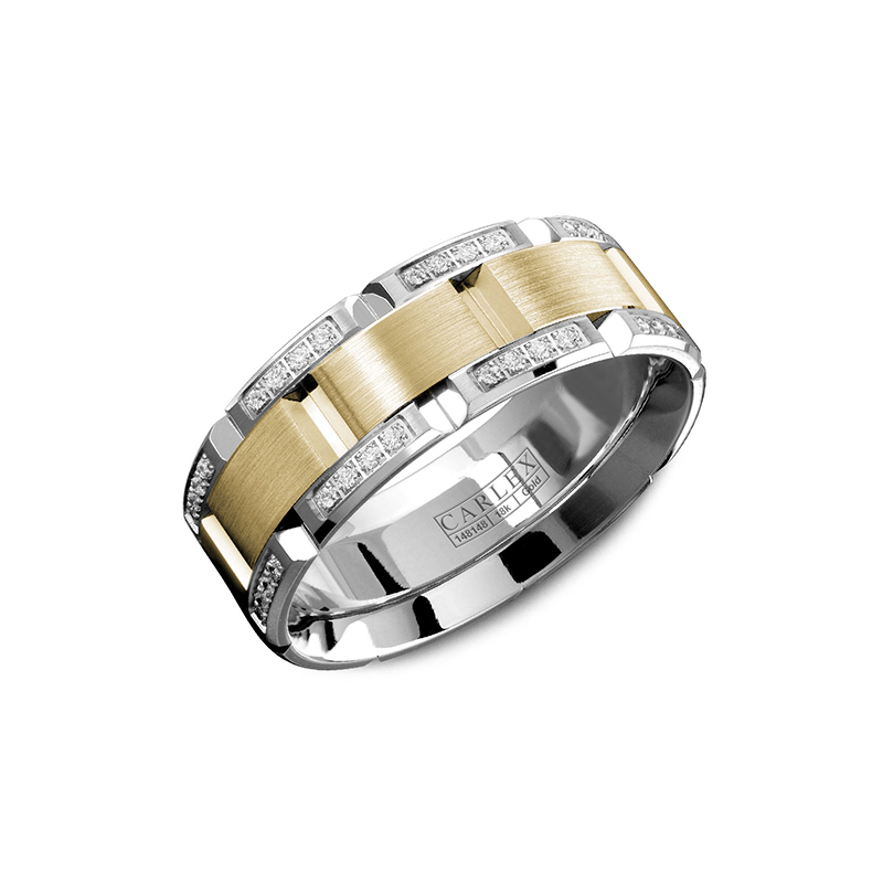 Carlex G1 Men's Wedding Band WB-9317YW