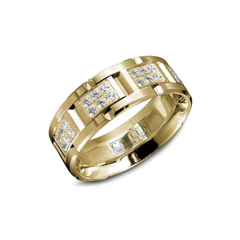 Carlex G1 Men's Wedding Band WB-9331Y