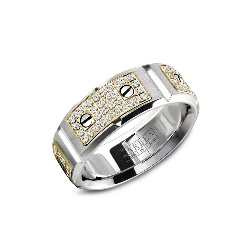 Carlex G2 Men's Wedding Band WB-9585YW