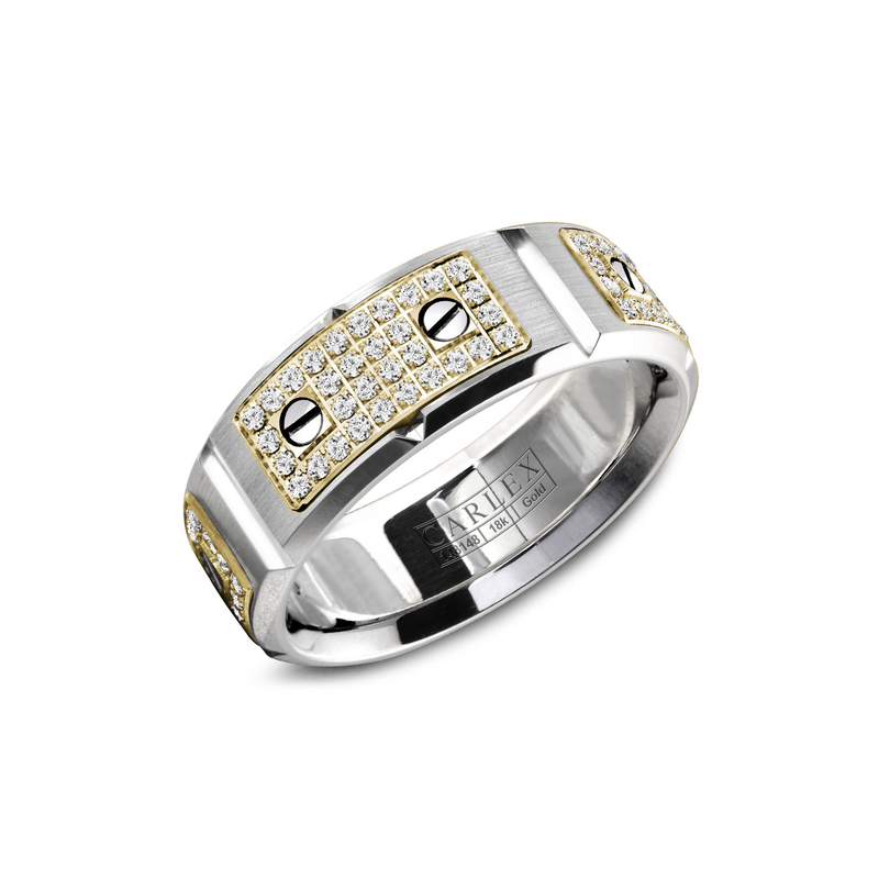 Carlex G2 Men's Wedding Band WB-9585YW