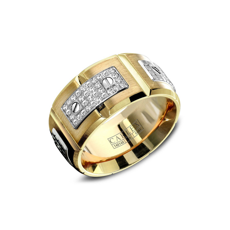 Carlex G2 Men's Wedding Band WB-9897WY-S