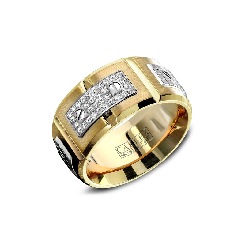 Carlex G2 Men's Wedding Band WB-9897WY-S