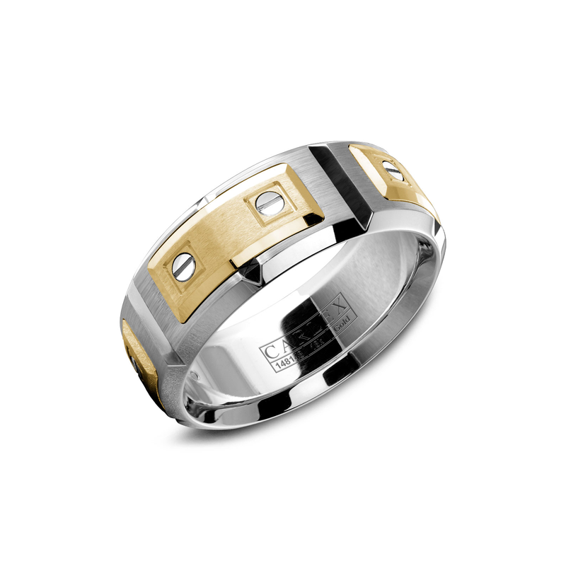Carlex G2 Men's Wedding Band WB-9852YW