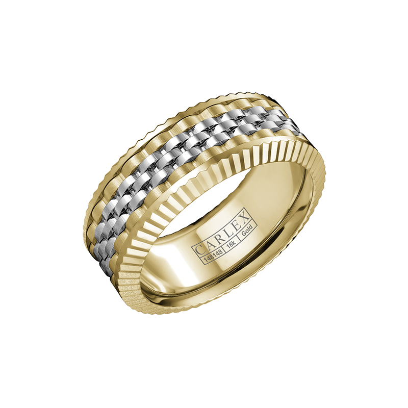 Carlex G3 Men's Wedding Band CX3-0023WWYY