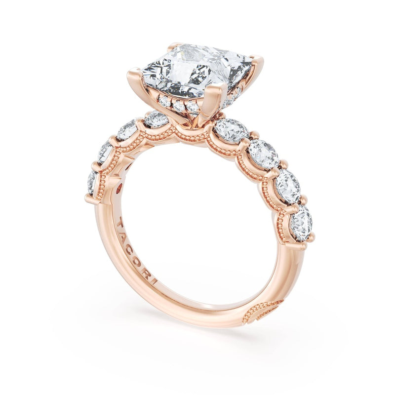 Princess Solitaire Engagement Ring
