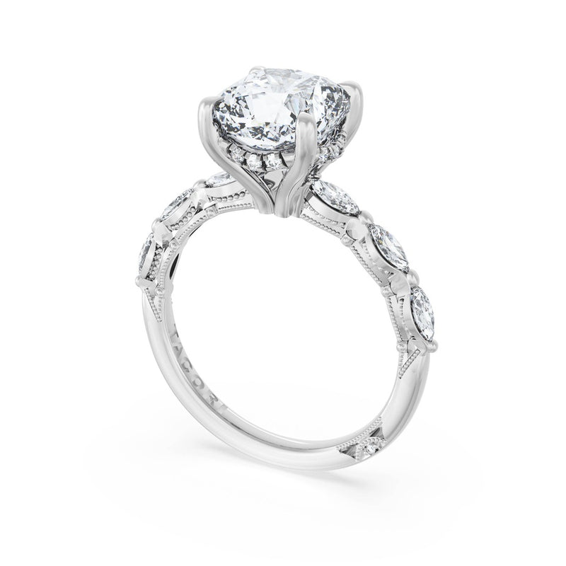 Cushion Solitaire Engagement Ring