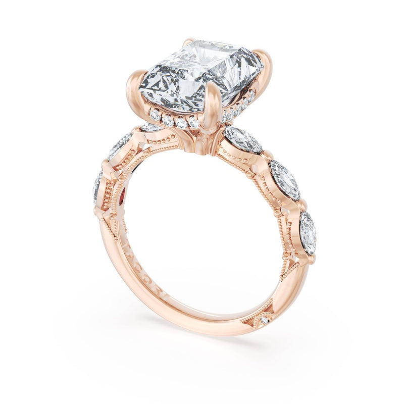 Radiant Solitaire Engagement Ring