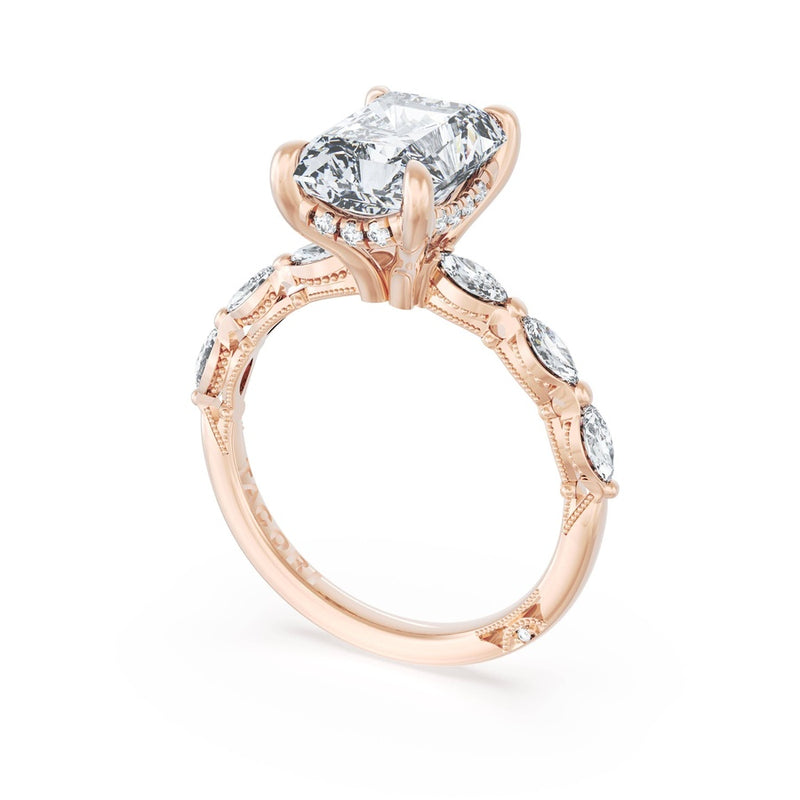 Radiant Solitaire Engagement Ring