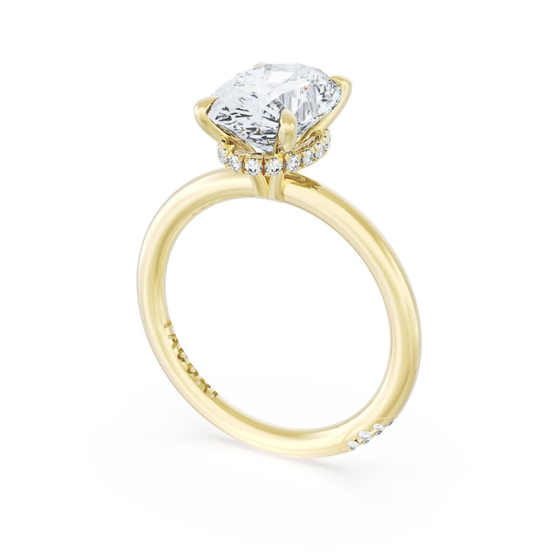 Oval Solitaire Engagement Ring