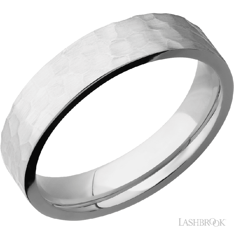 5 mm wide Flat Cobalt Chrome band.
