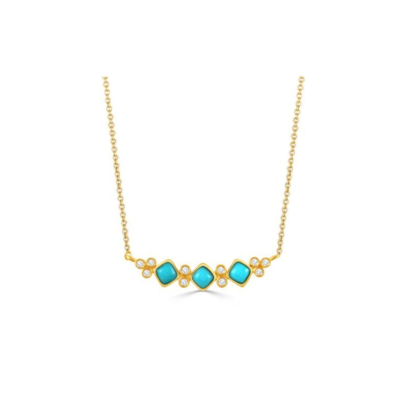 Doves by Doron Paloma St. Barths Necklace N11115TQ-Y