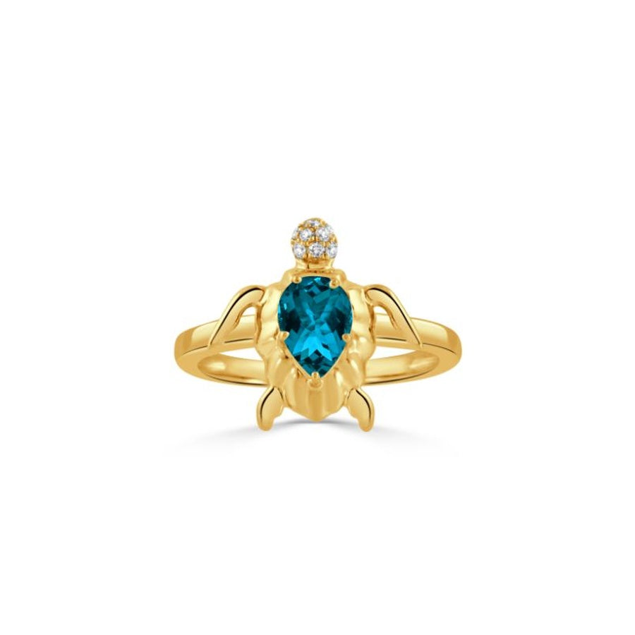 Doves by Doron Paloma Tropics Fashion Ring R10706LBT-Y