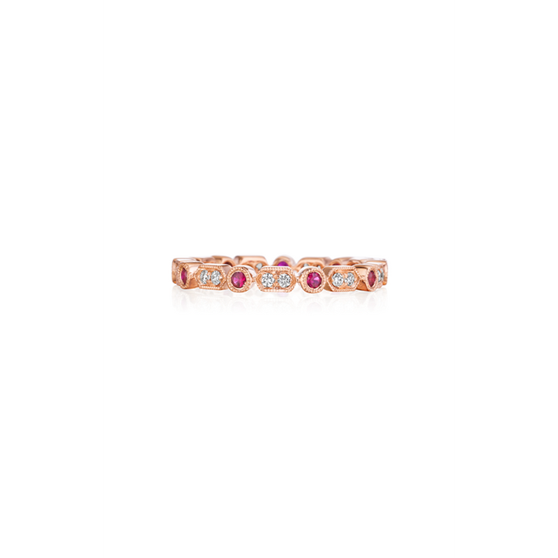 Henri Daussi Wedding Band R43-8E