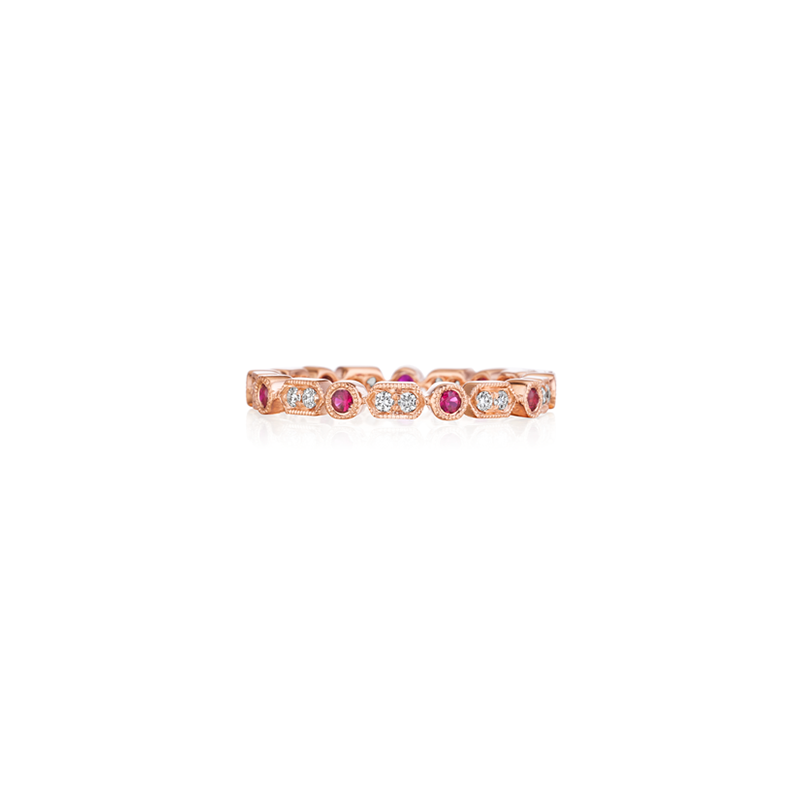 Henri Daussi Wedding Band R43-8E