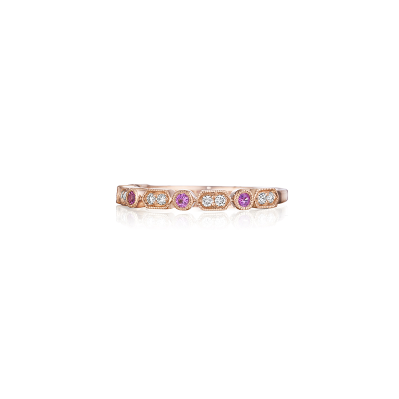 Henri Daussi Wedding Band R43-7H