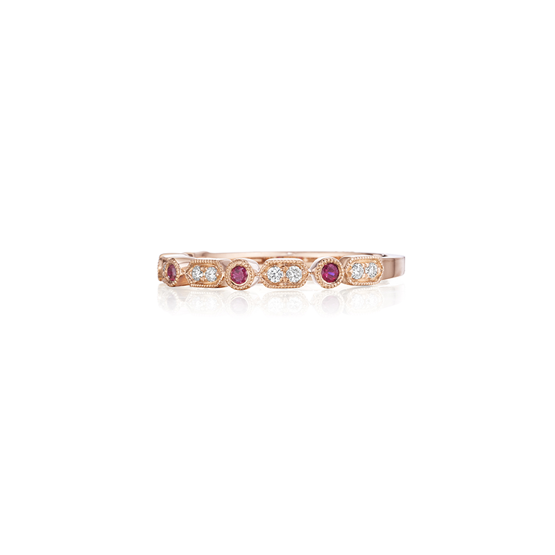 Henri Daussi Wedding Band R43-8H