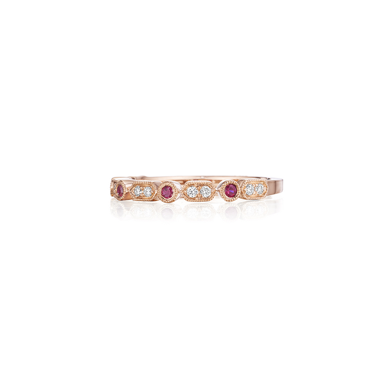 Henri Daussi Wedding Band R43-8H