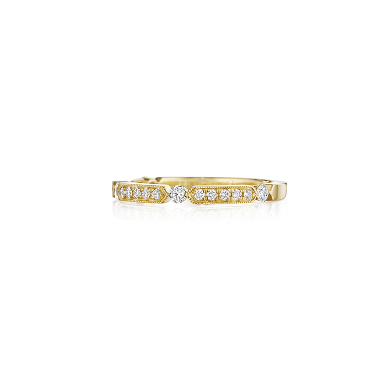 Henri Daussi Wedding Band R44-3H