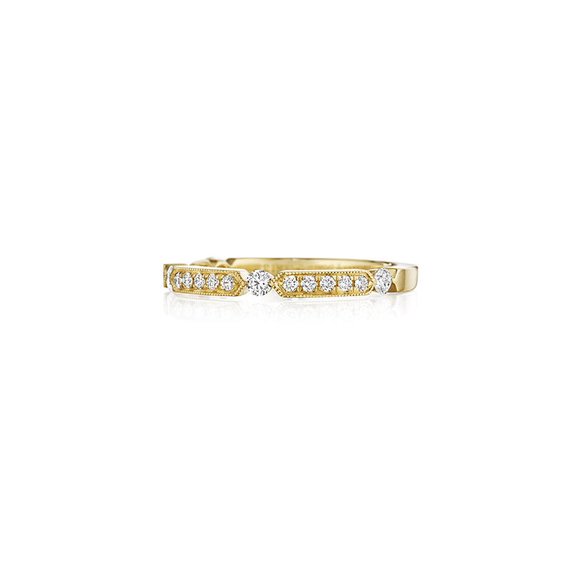 Henri Daussi Wedding Band R44-3H