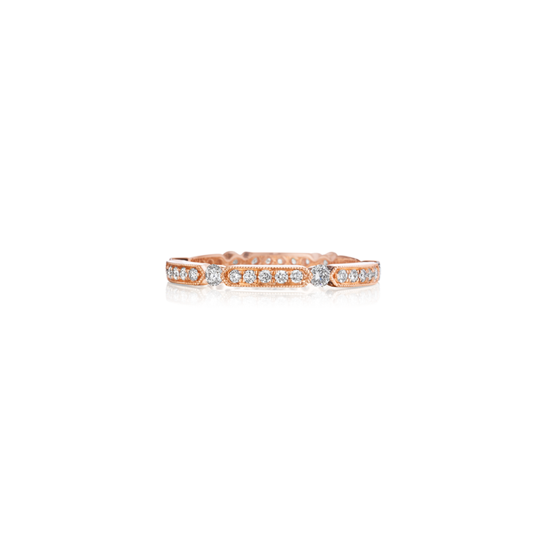 Henri Daussi Wedding Band R44-2E