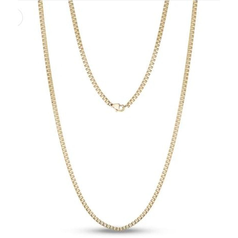 2.5MM GOLD STEEL CHAIN