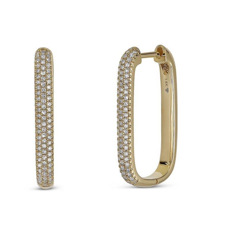 .40CTW PAPER CLIP HOOP