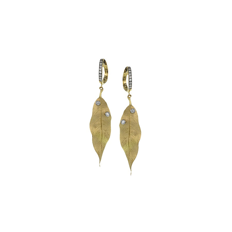 Simon G Fallen Leaves Earrings DE264
