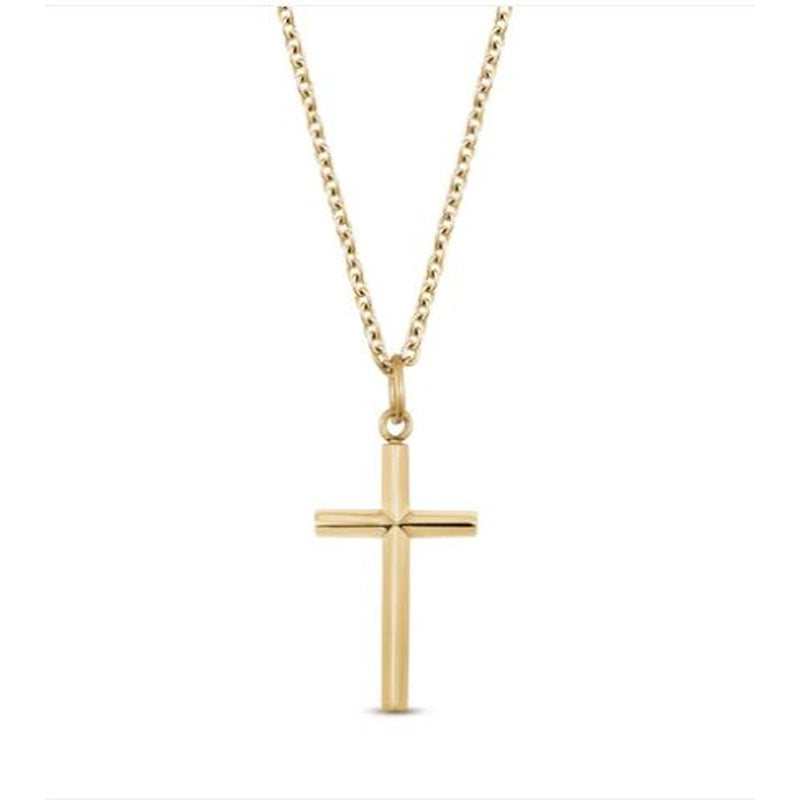GOLD CROSS PENDANT